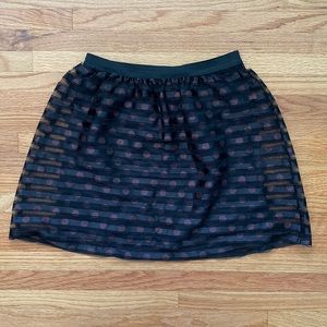 Local Short Polka-dot Skirt